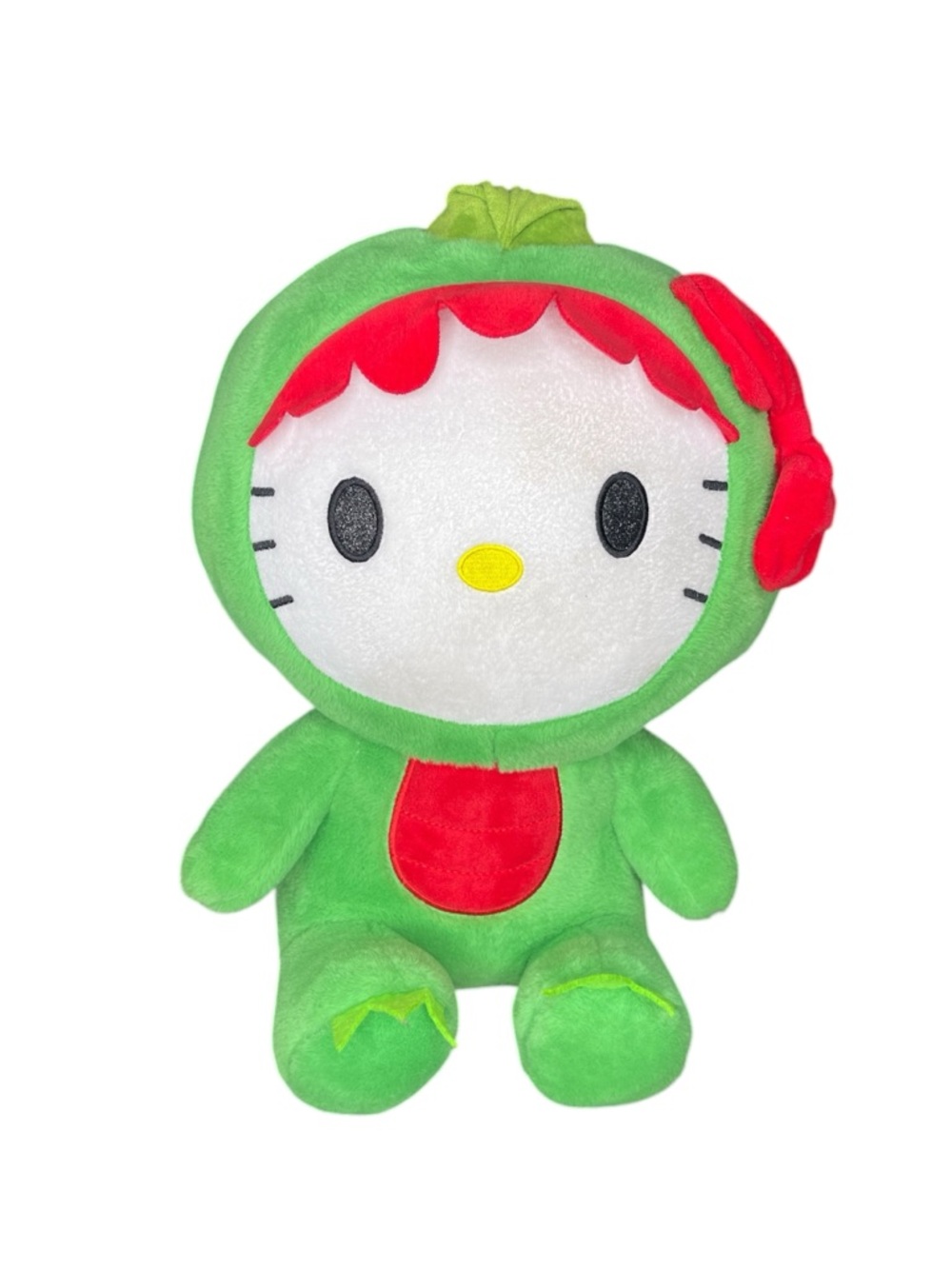 Sanrio Hello Kitty Green & Red dinosaur Costume Plush Toy backpack